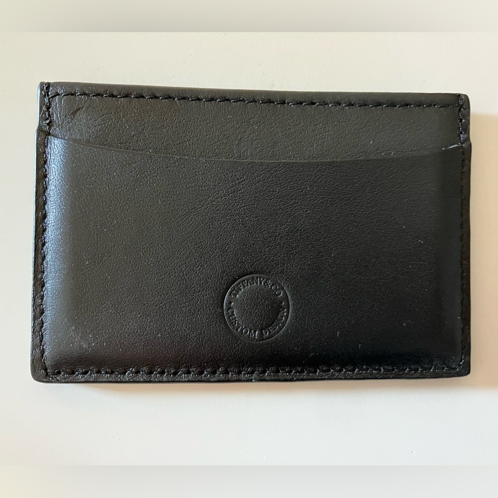 New- Tiffany & Co. card Holder Wallet - Black